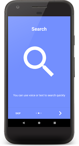اسکرین شات 2 برنامه Voice search App