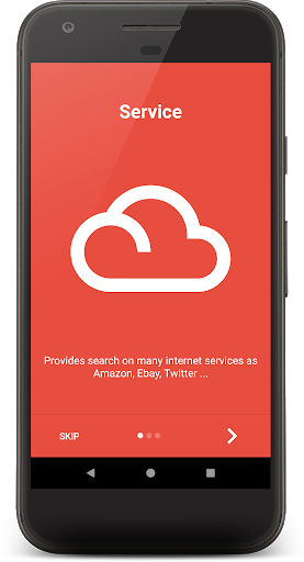 اسکرین شات 1 برنامه Voice search App