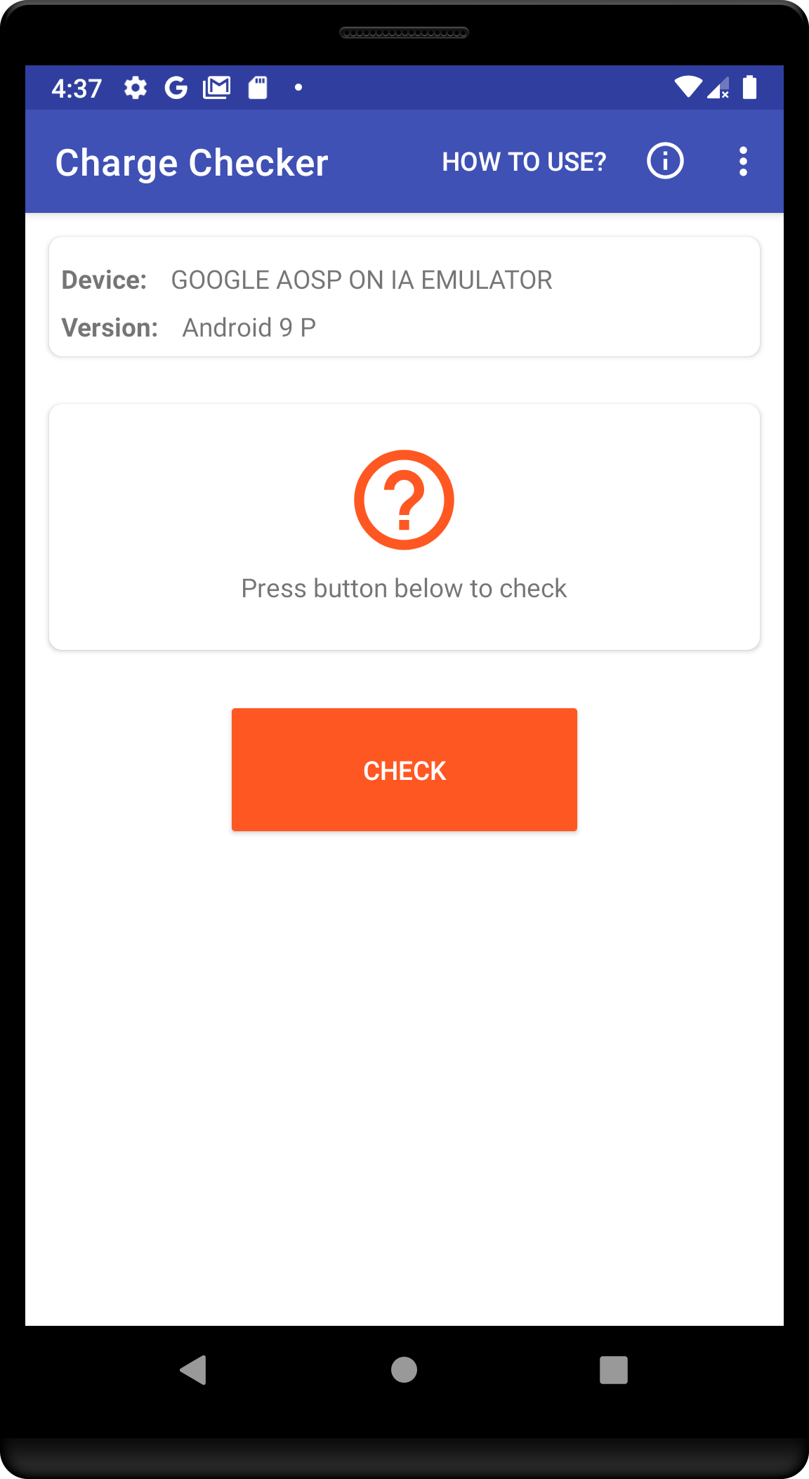 اسکرین شات 3 برنامه Wireless Charging Checker