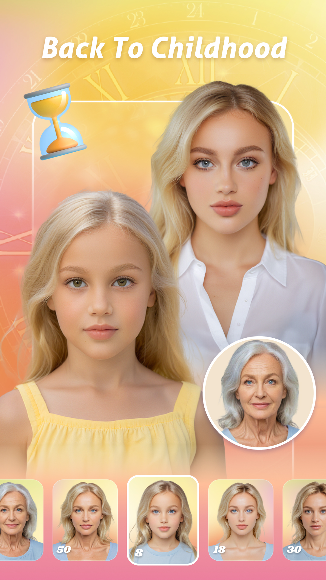 اسکرین شات 7 برنامه AgeCam: Face Age Changer App