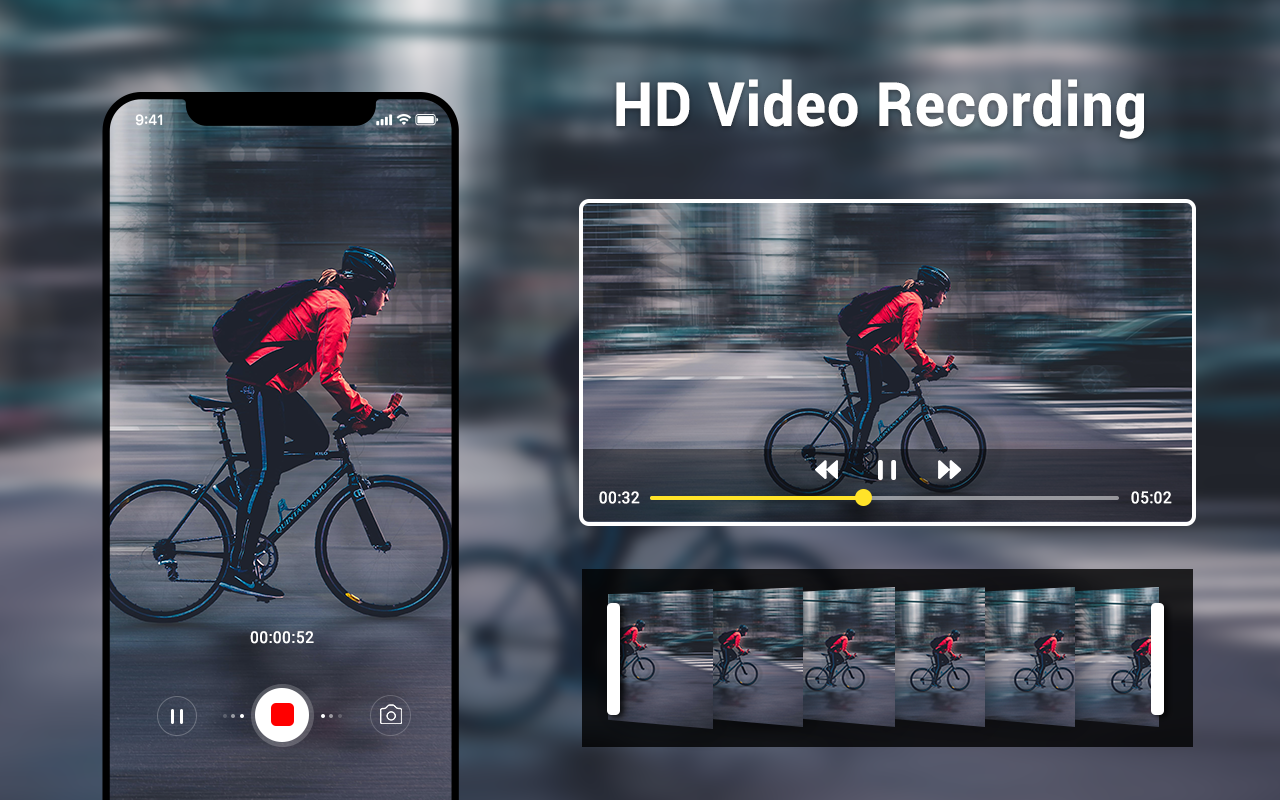اسکرین شات 2 برنامه Camera for Android