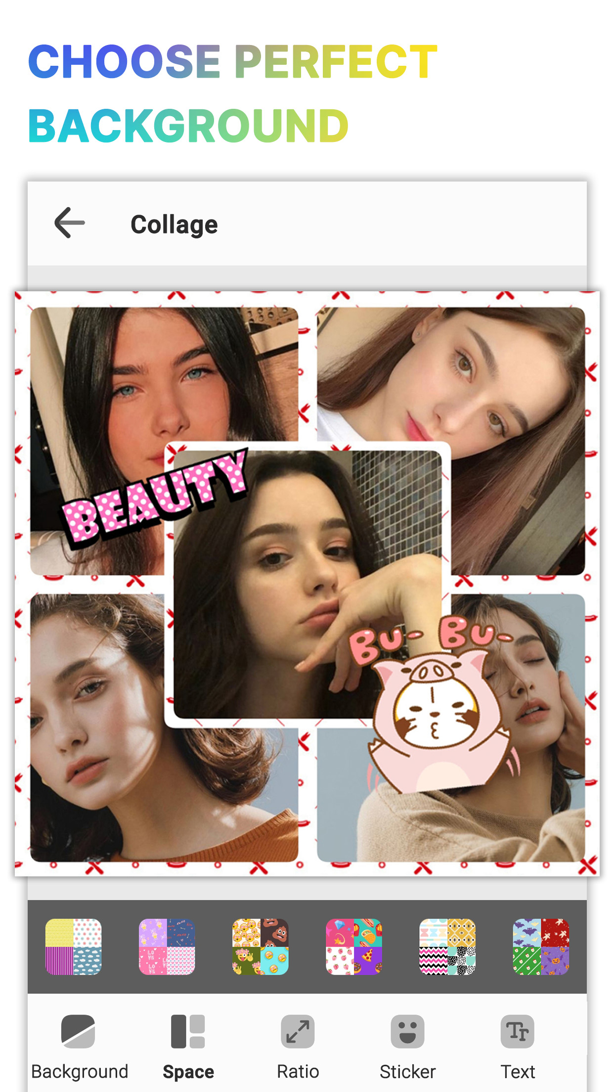 اسکرین شات 3 برنامه Photo Collage Maker & Editor