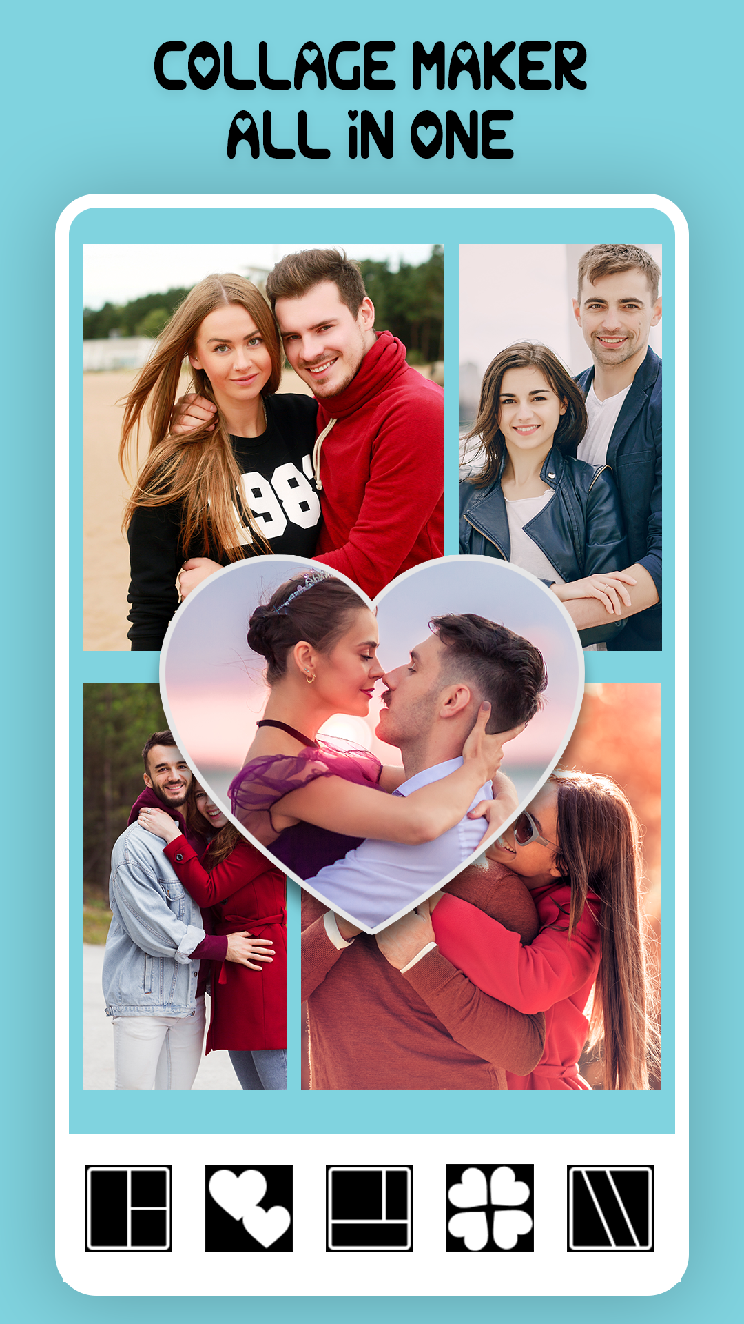 اسکرین شات 1 برنامه Photo Collage Maker Photo Grid