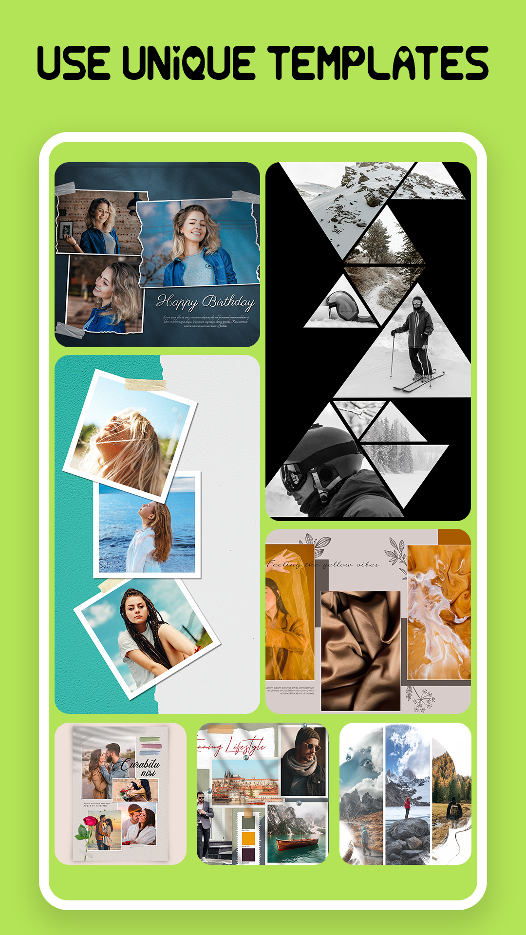 اسکرین شات 3 برنامه Photo Collage Maker Photo Grid