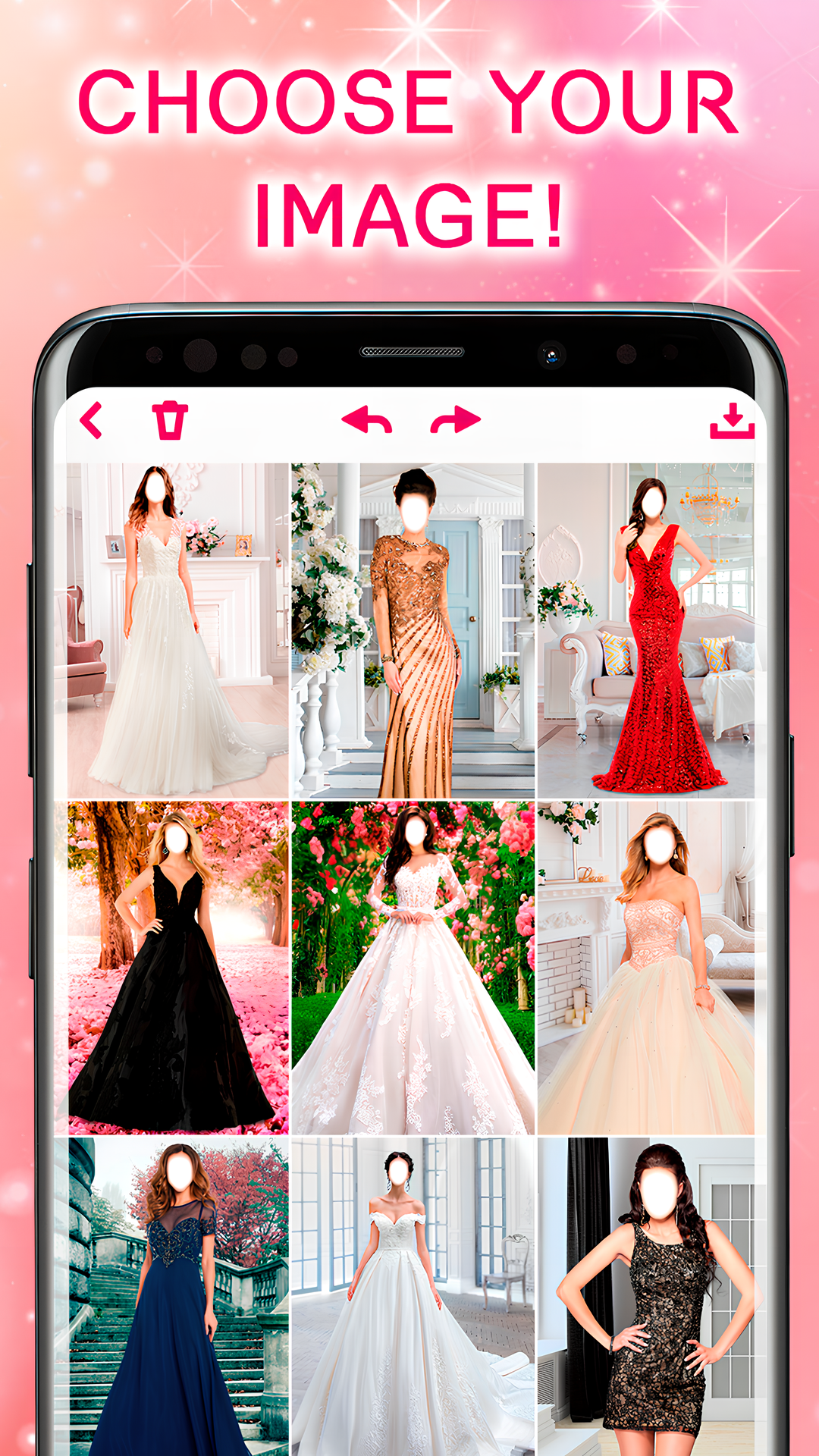 اسکرین شات 2 برنامه Dress Change Photo Editor