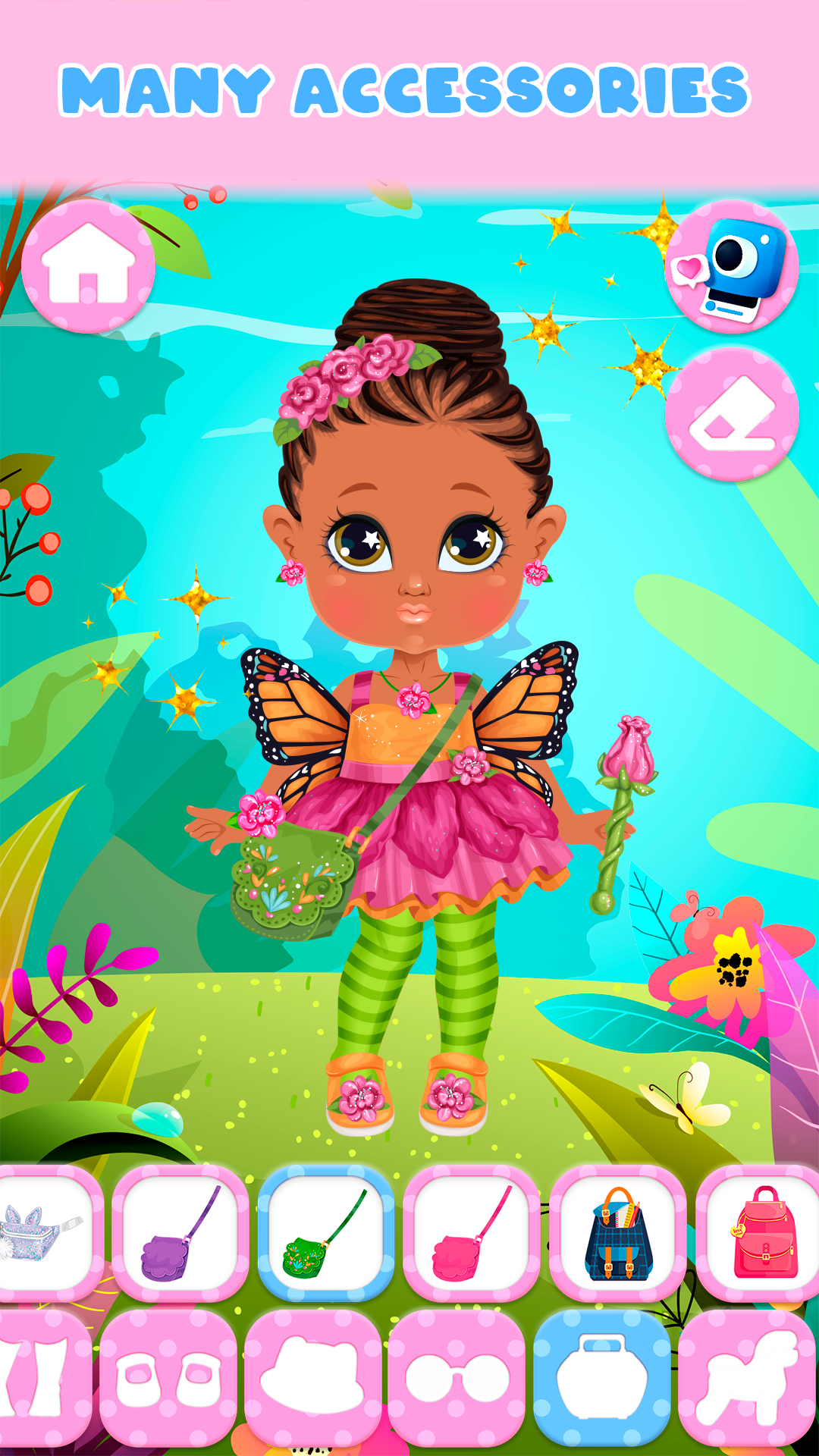 اسکرین شات 6 بازی Dress: games for girls Offline