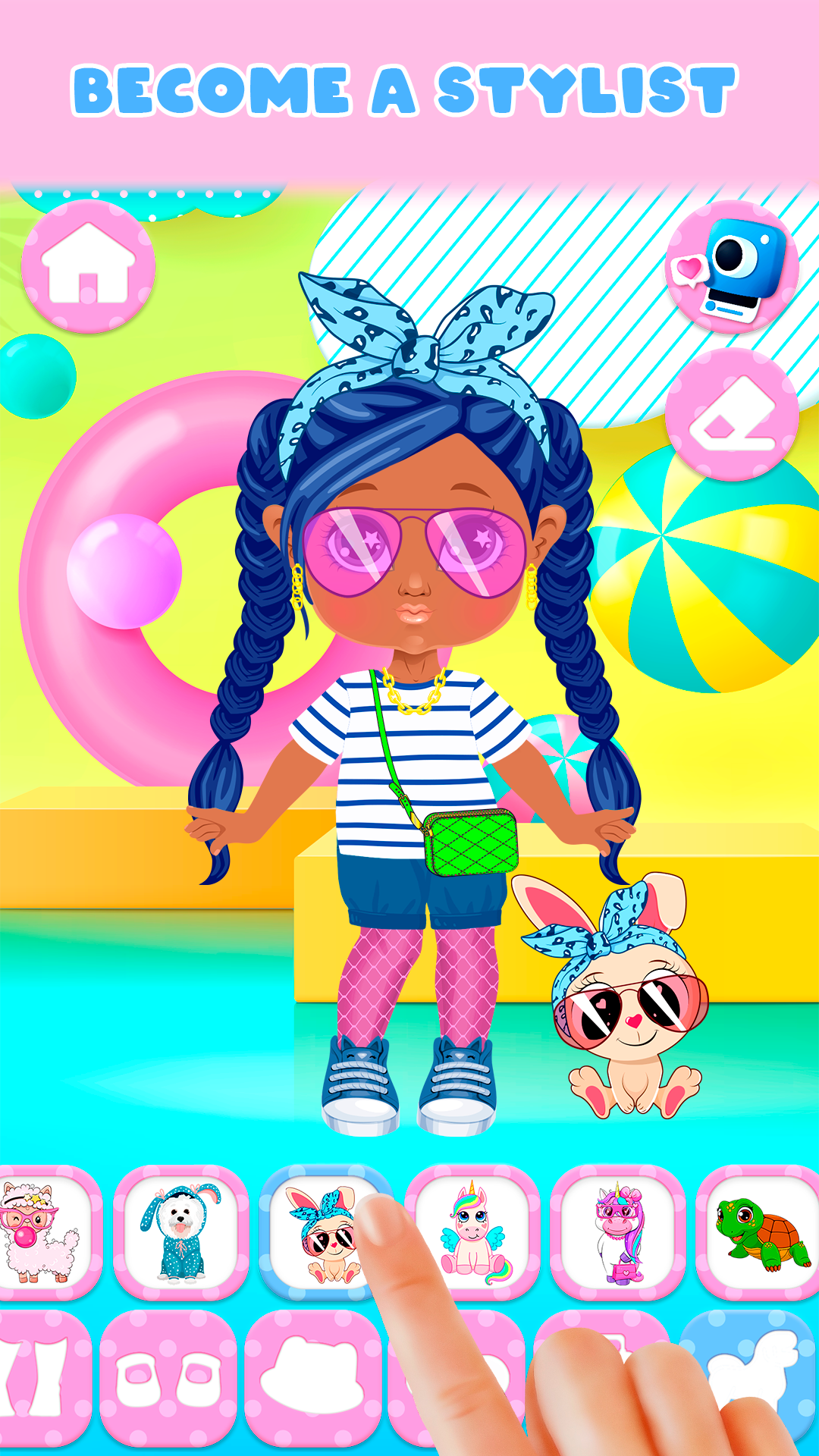 اسکرین شات 8 بازی Dress: games for girls Offline