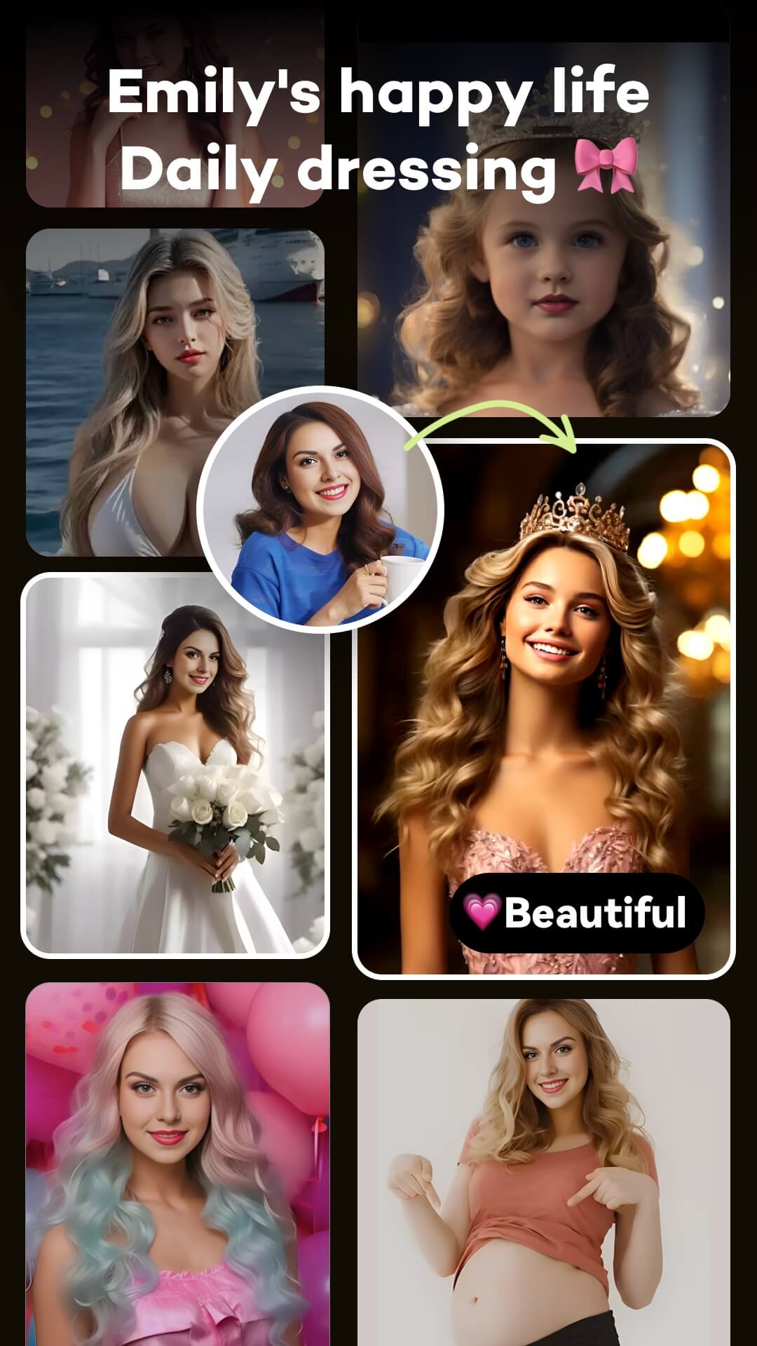 اسکرین شات 7 برنامه LookLab: AI Yearbook Photo Art