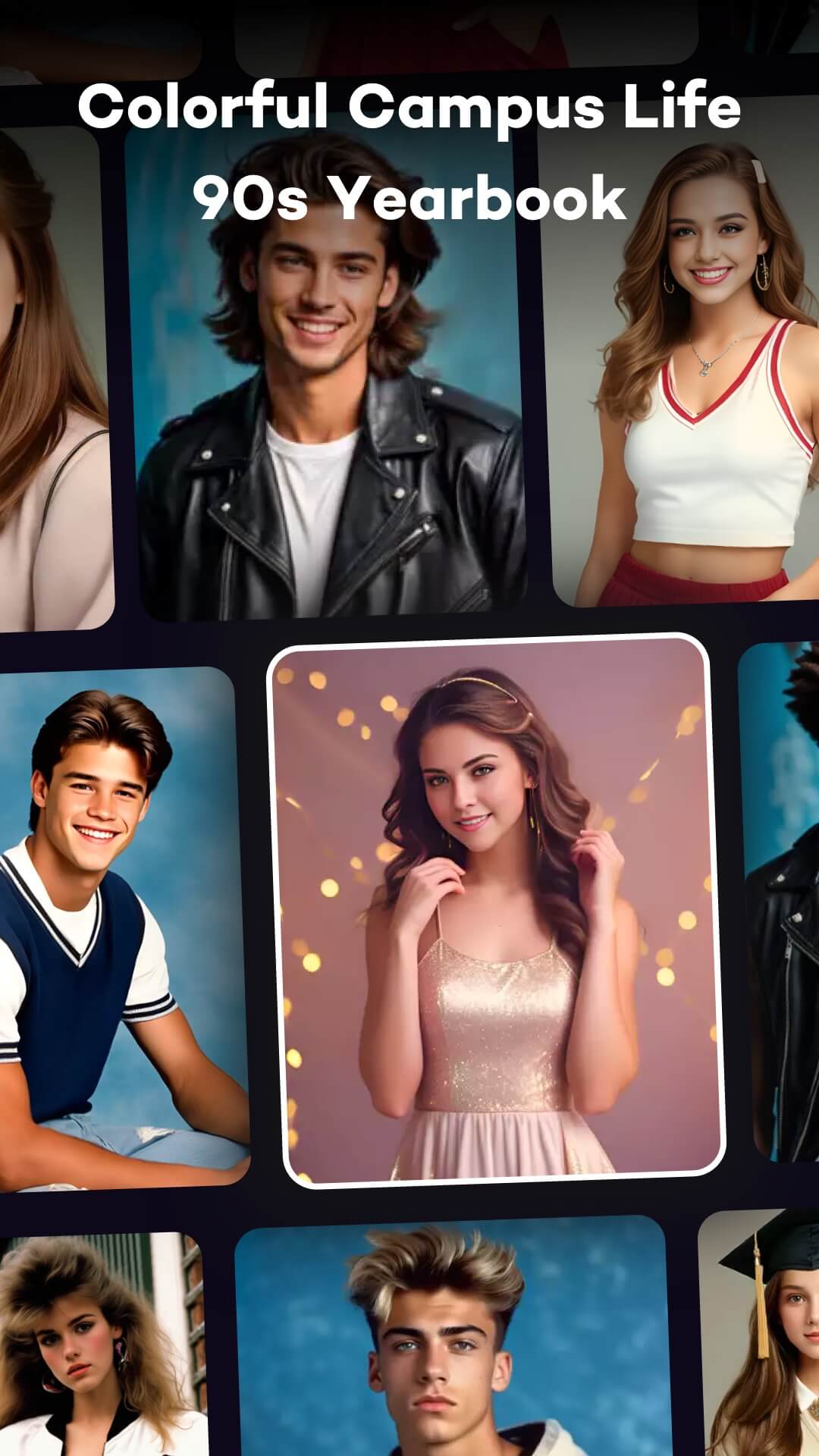 اسکرین شات 8 برنامه LookLab: AI Yearbook Photo Art
