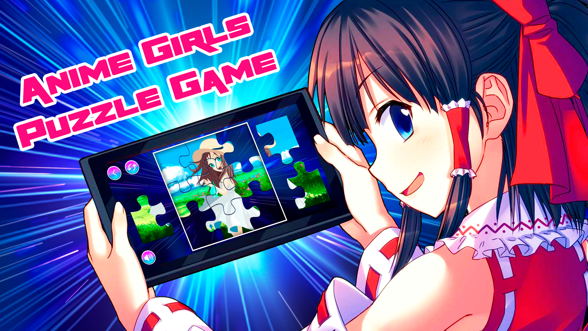 اسکرین شات 7 بازی Anime Jigsaw Puzzle: Girl Game