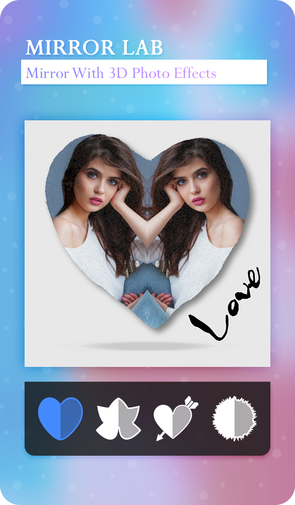 اسکرین شات 8 برنامه MIRROR LAB Mirror Photo Editor