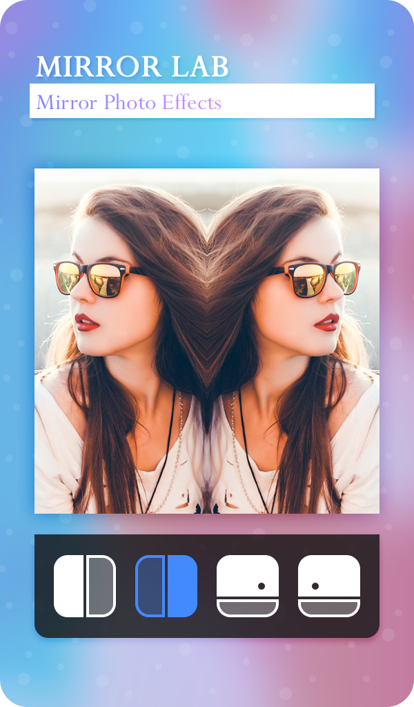 اسکرین شات 1 برنامه MIRROR LAB Mirror Photo Editor