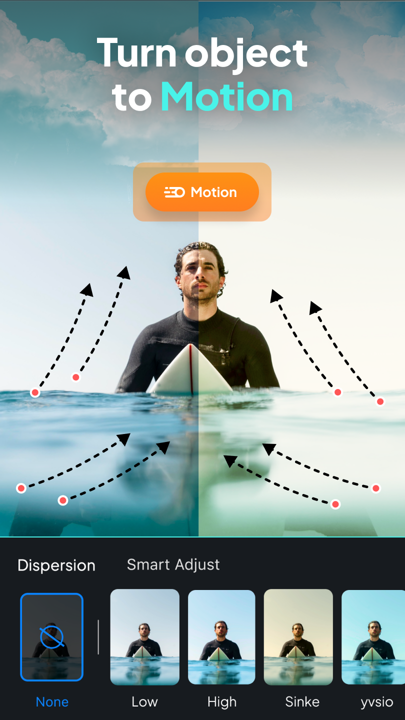 اسکرین شات 6 برنامه Photo Motion - Animator
