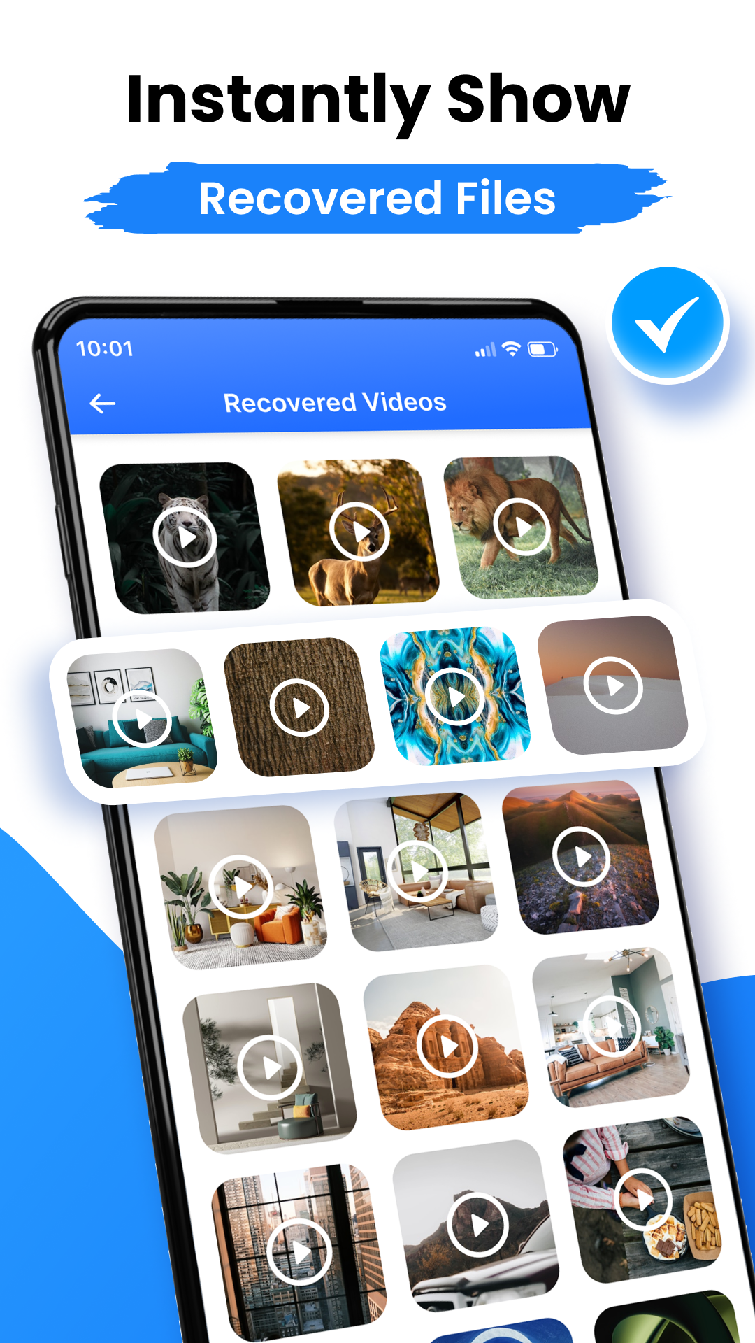 اسکرین شات 3 برنامه Photo Recovery App, Deleted