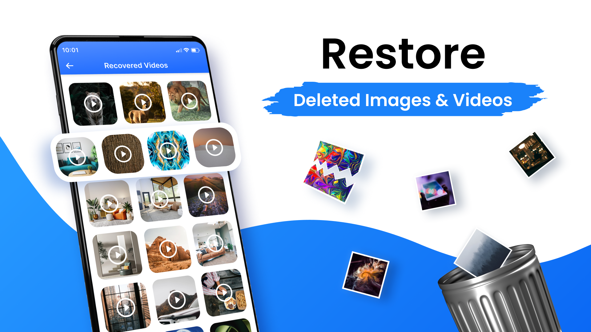 اسکرین شات 5 برنامه Photo Recovery App, Deleted