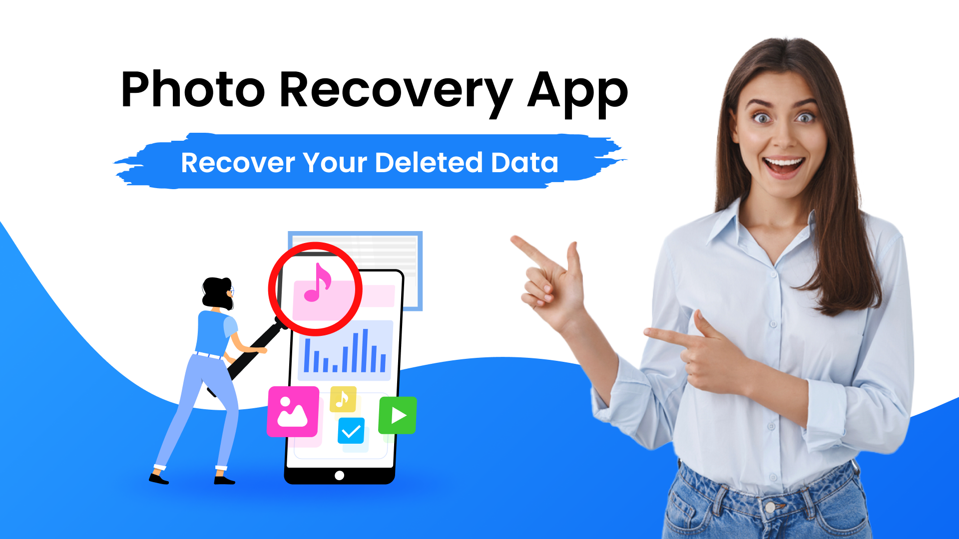 اسکرین شات 1 برنامه Photo Recovery App, Deleted