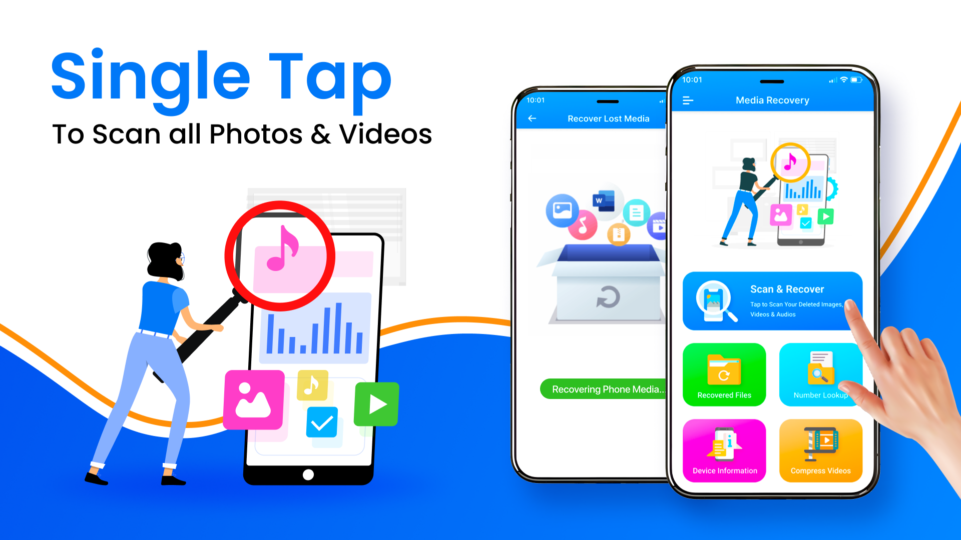 اسکرین شات 2 برنامه Photo Recovery App, Deleted