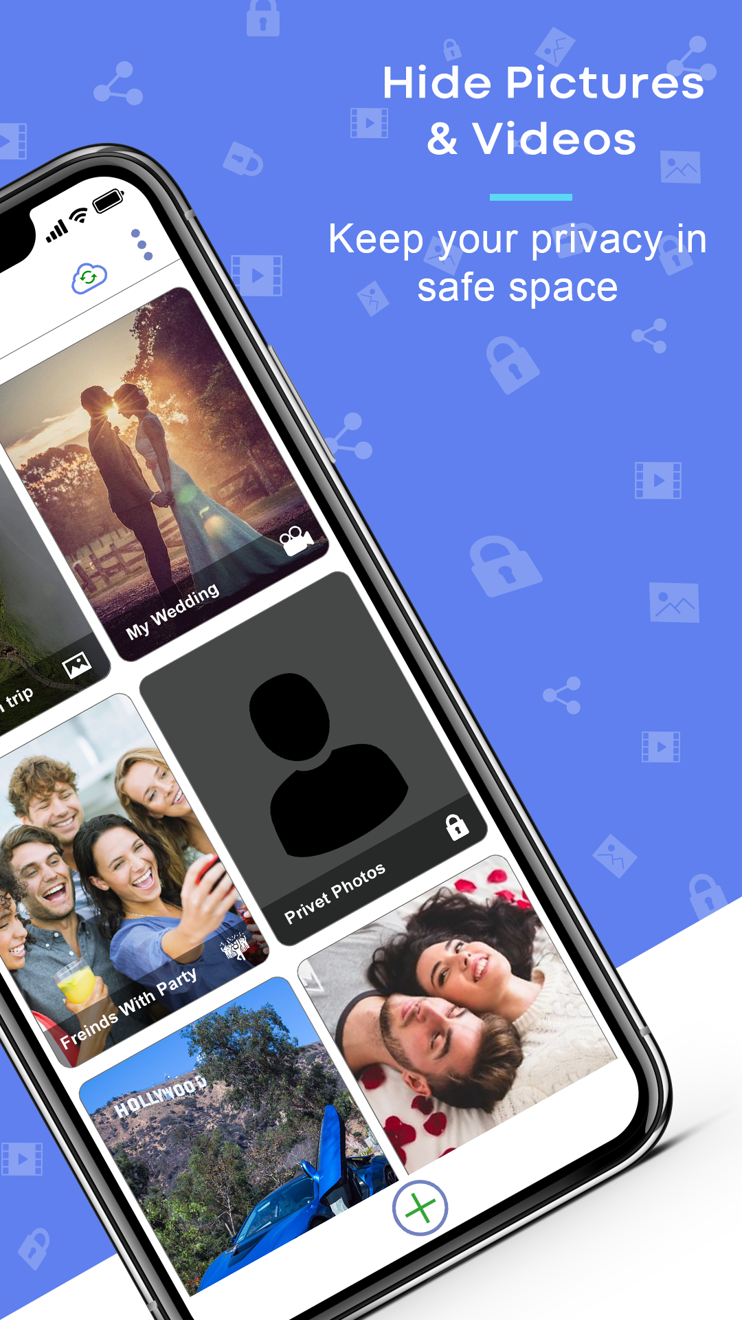 اسکرین شات 5 برنامه Gallery - photo vault and vide