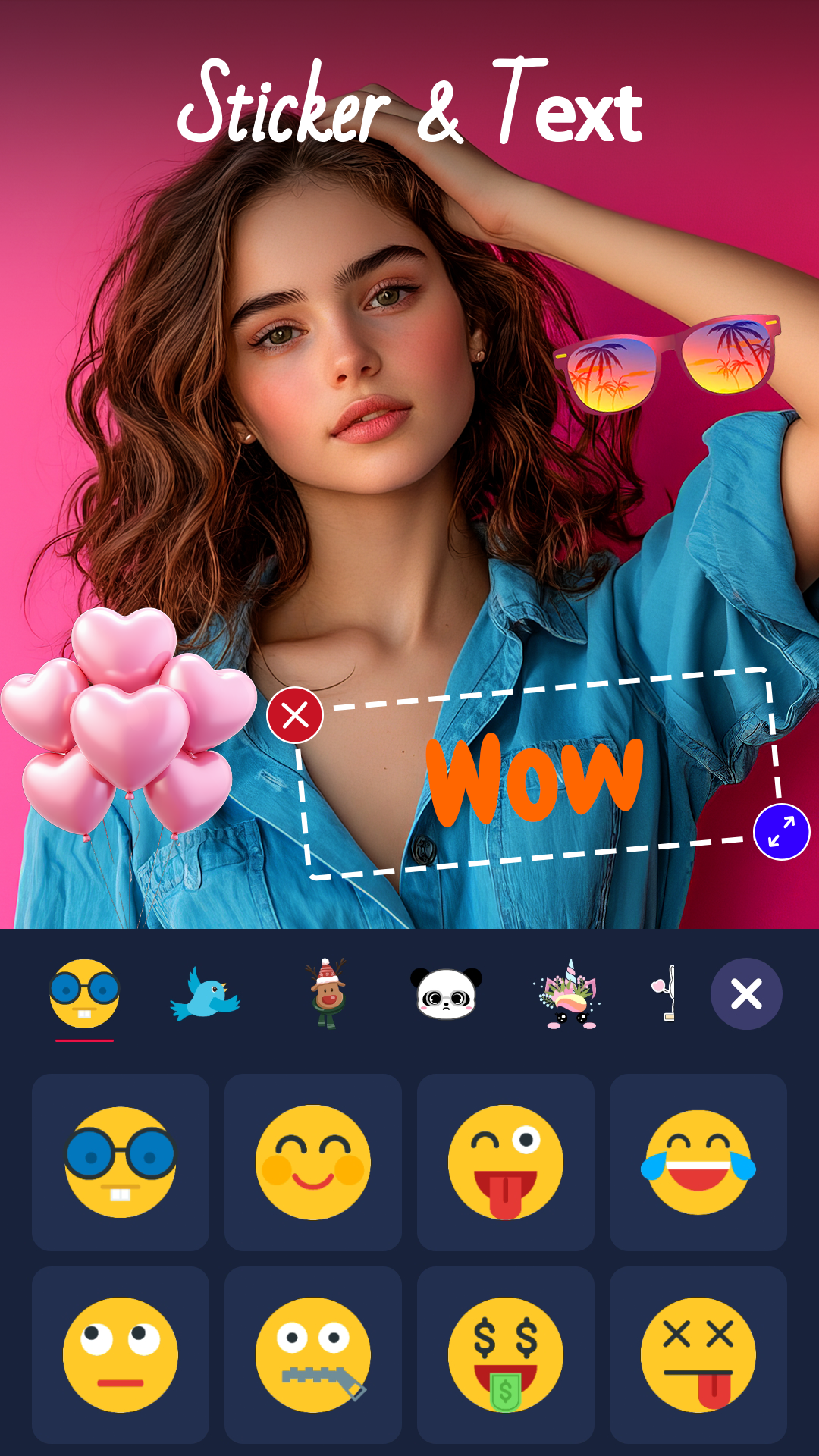 اسکرین شات 8 برنامه Photo video maker