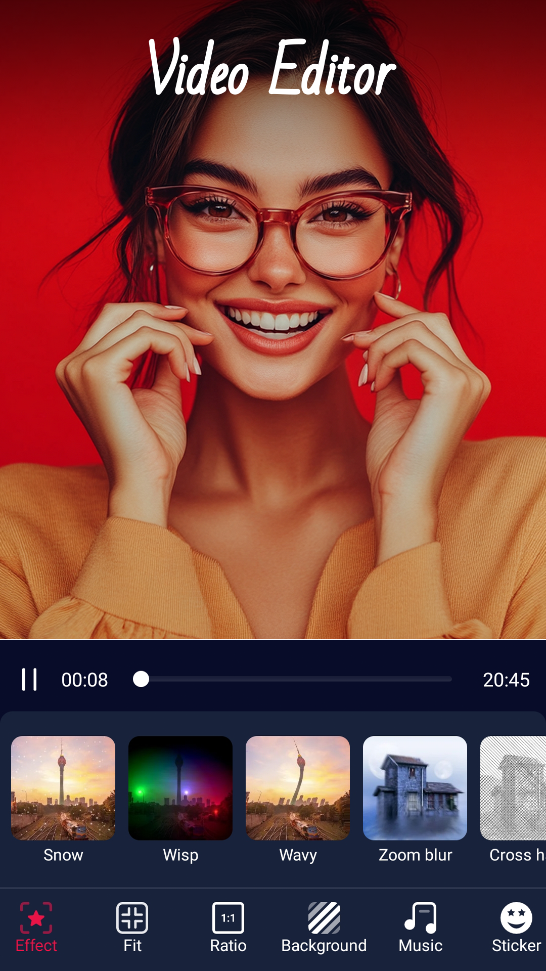 اسکرین شات 3 برنامه Photo video maker