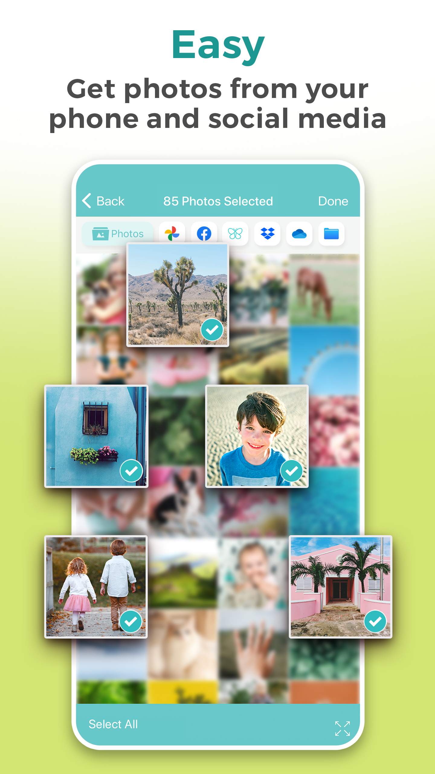 اسکرین شات 2 برنامه FreePrints