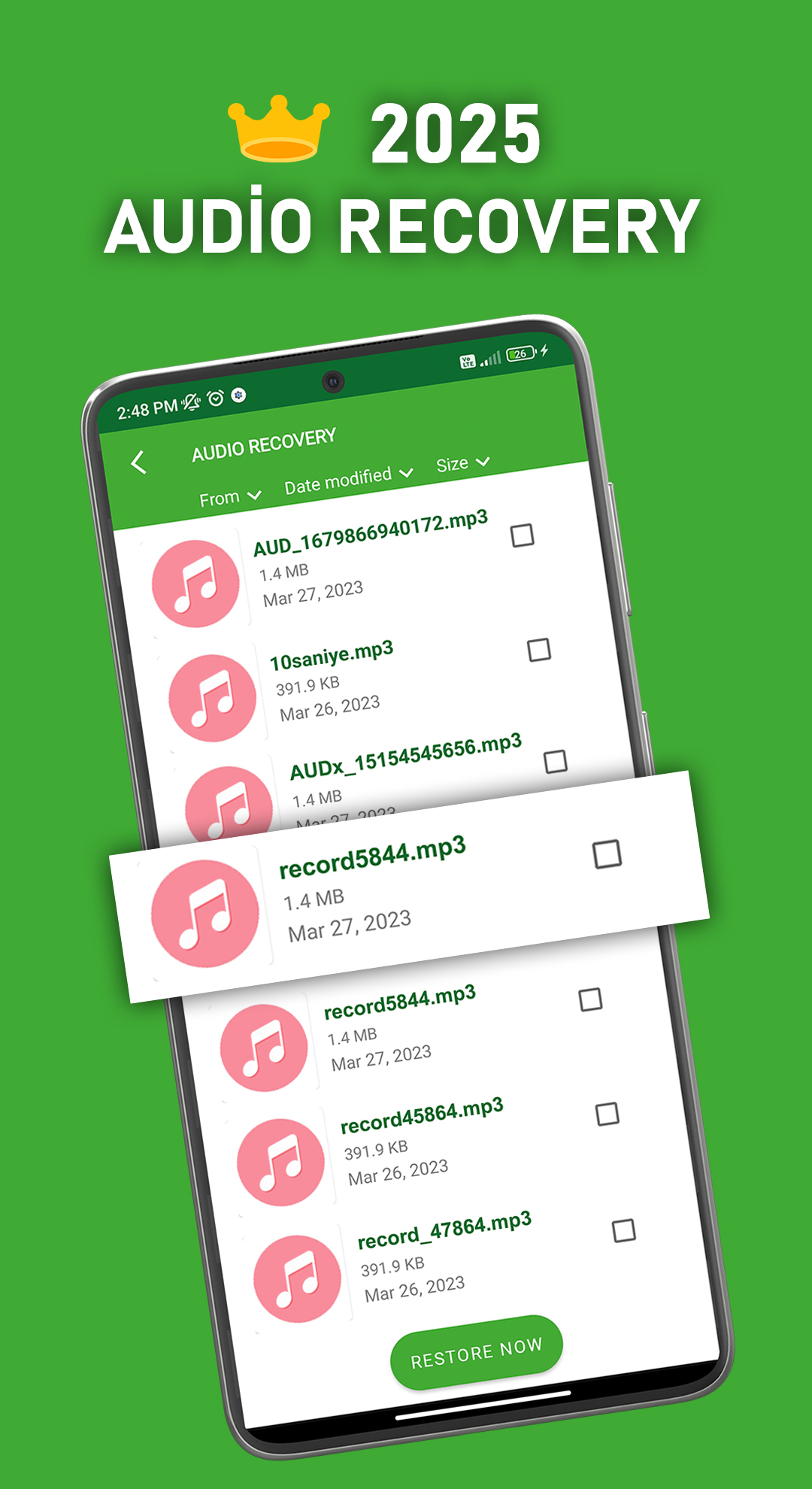 اسکرین شات 4 برنامه Recover Deleted Photos - DS