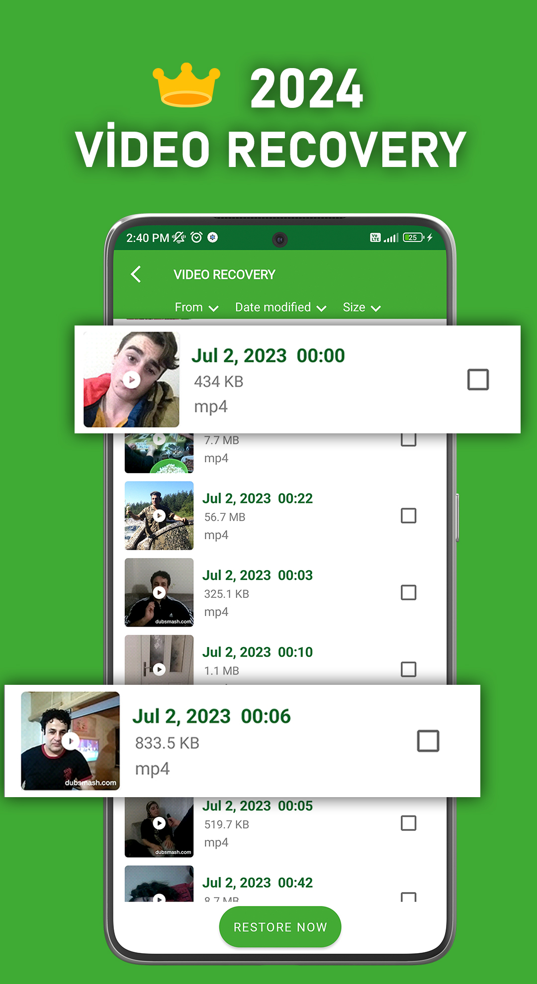 اسکرین شات 3 برنامه DS - Recover Data Deleted