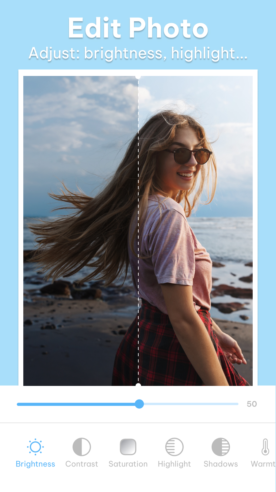 اسکرین شات 3 برنامه Sweet Beauty Camera Plus