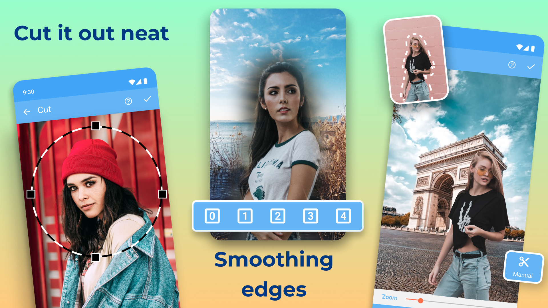 اسکرین شات 5 برنامه Cut and Paste Photos