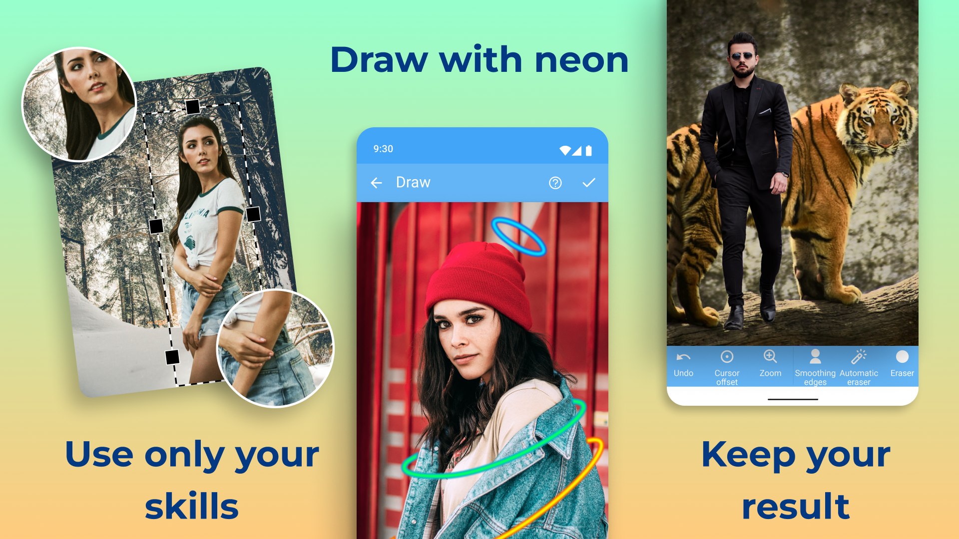 اسکرین شات 6 برنامه Cut and Paste Photos