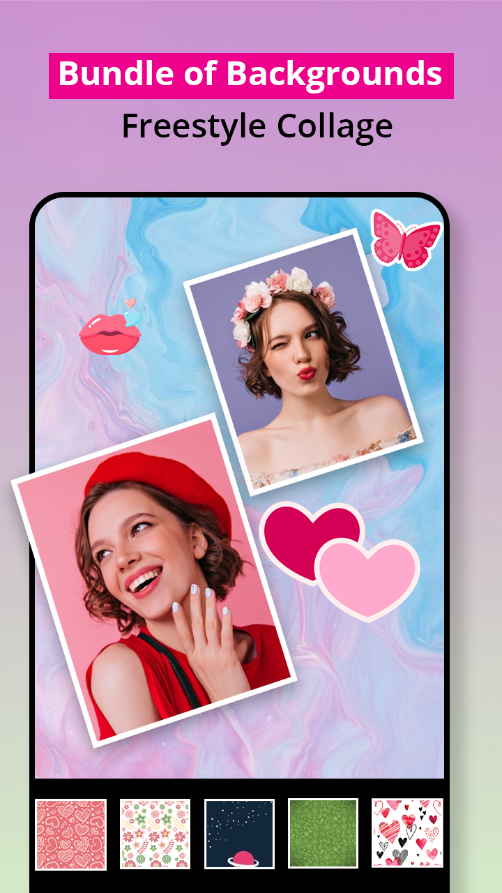 اسکرین شات 2 برنامه Collage Maker – Framed Picture