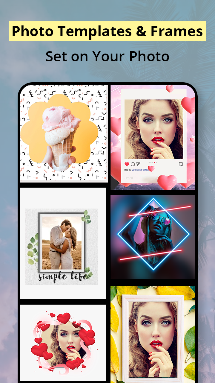 اسکرین شات 6 برنامه Collage Maker – Framed Picture