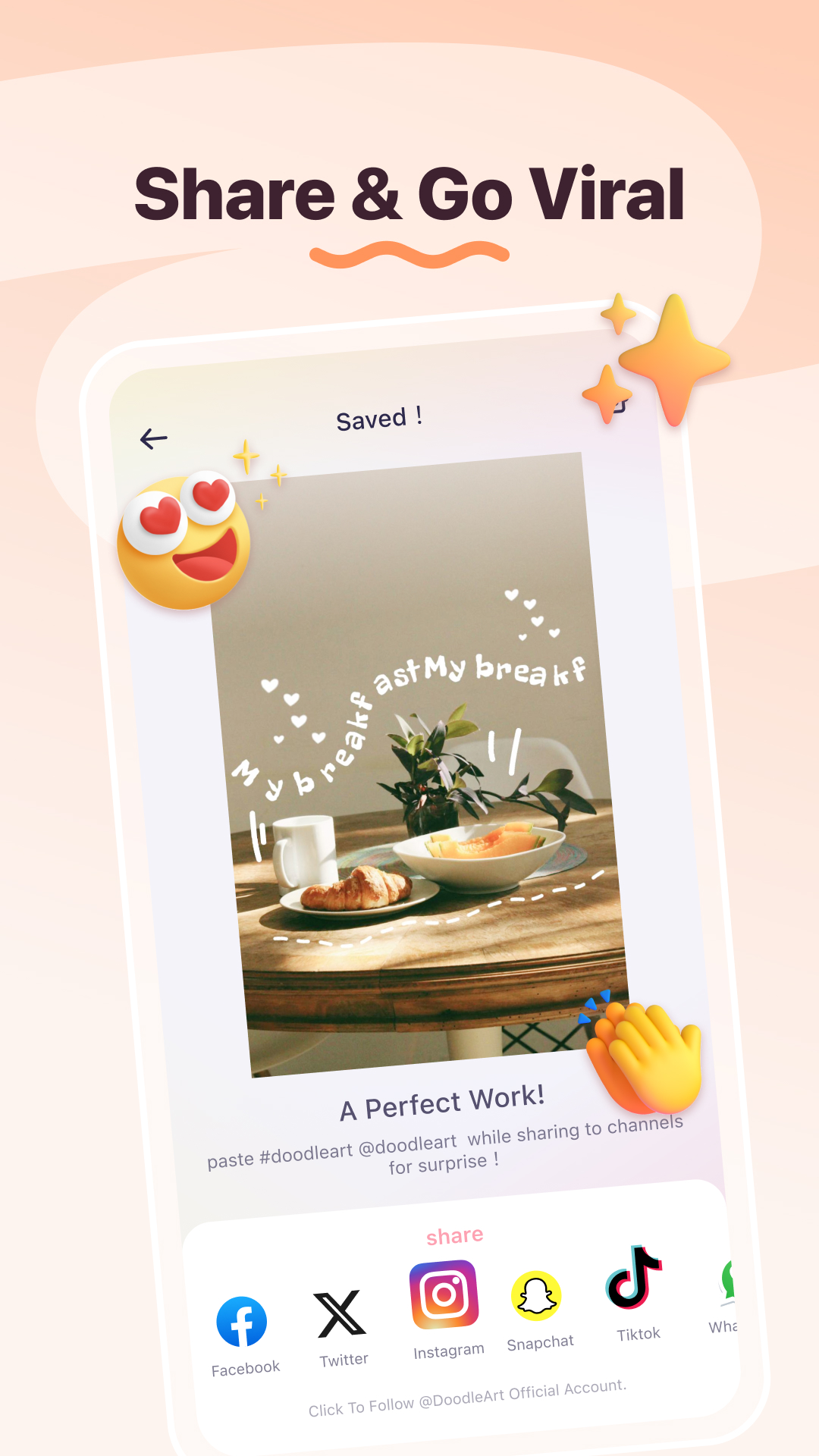 اسکرین شات 6 برنامه AI Photo Editor - DoodleArt