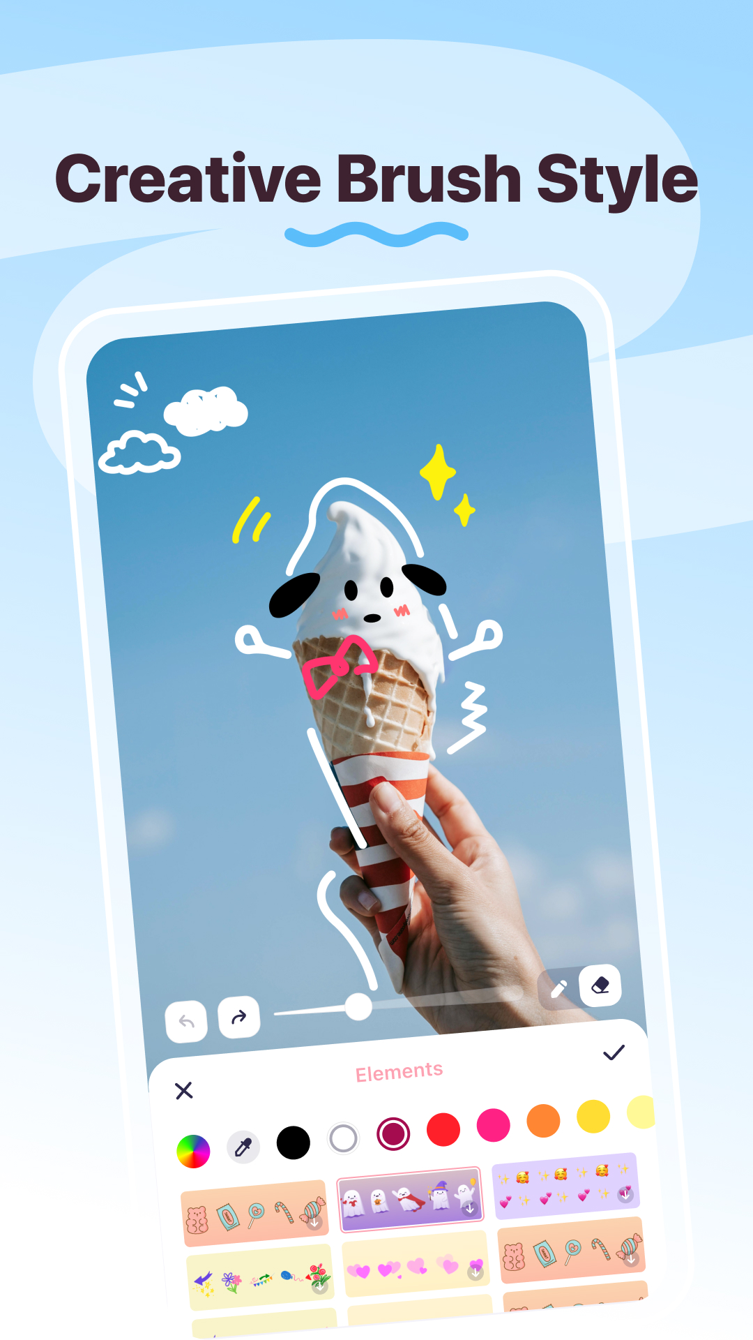 اسکرین شات 1 برنامه AI Photo Editor - DoodleArt
