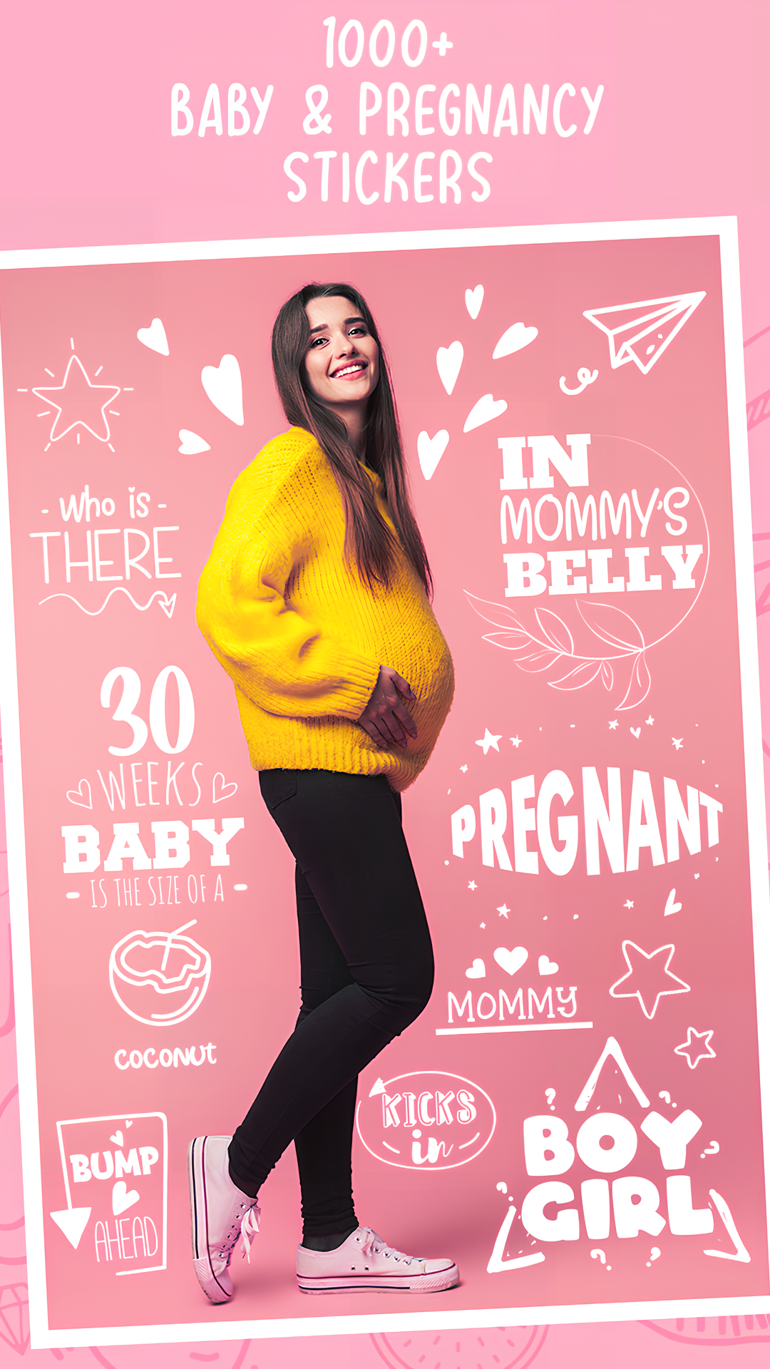 اسکرین شات 3 برنامه Pregnancy & Baby Photo Editor