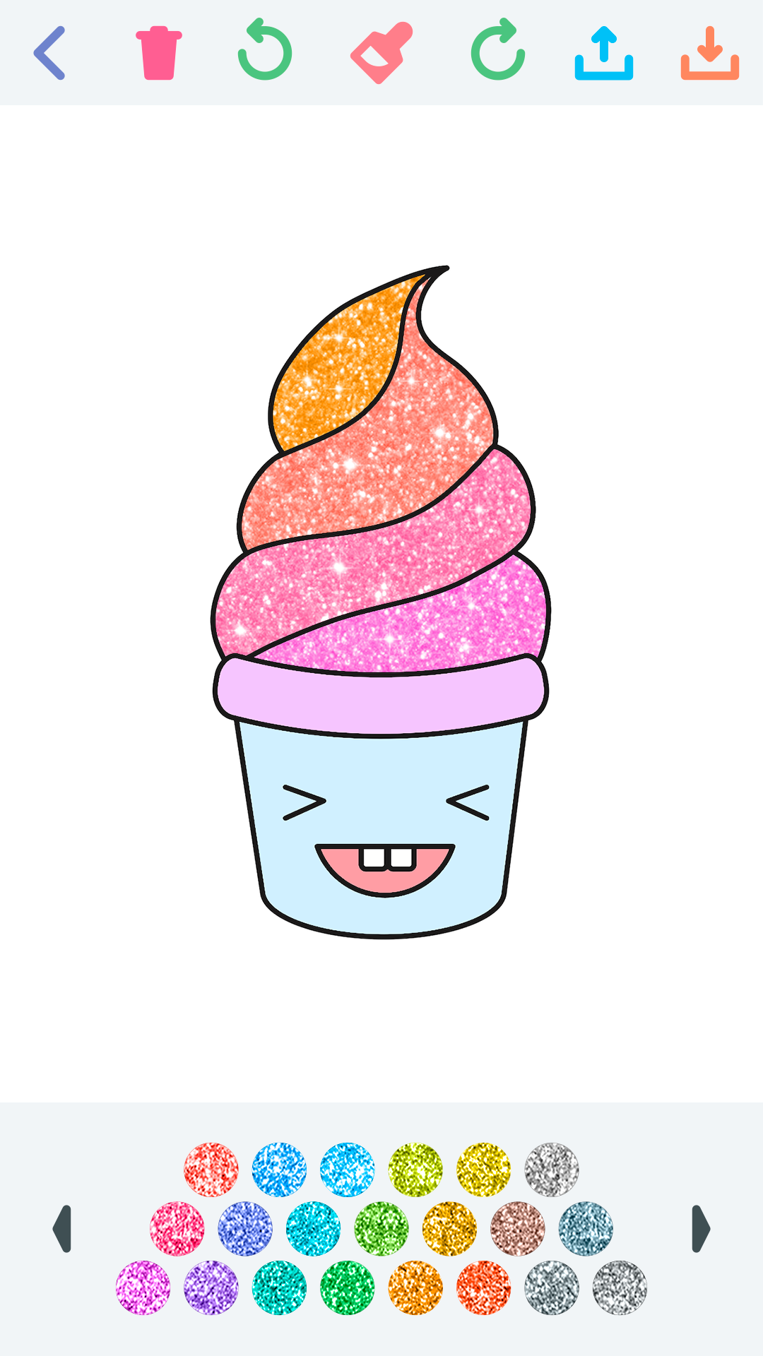 اسکرین شات 8 بازی Kawaii Game Coloring Book