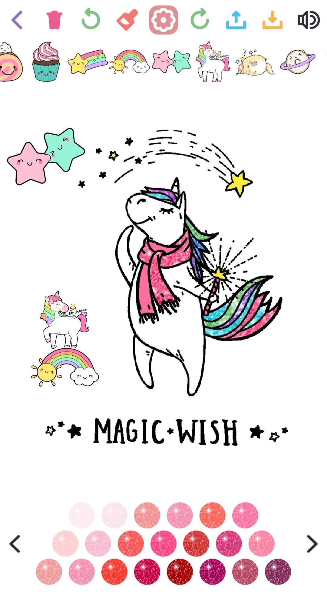 اسکرین شات 6 بازی Kawaii Game Coloring Book