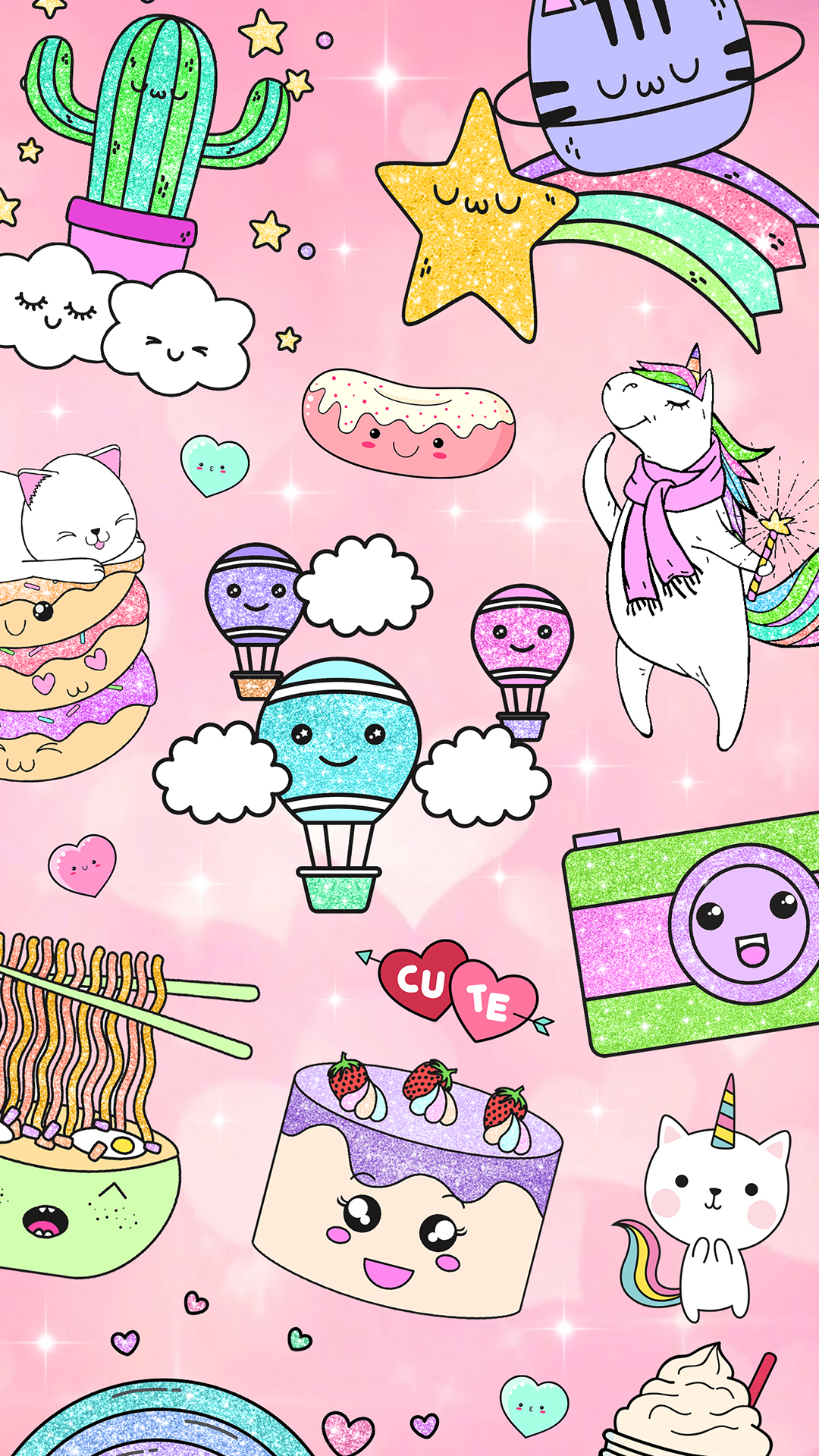 اسکرین شات 1 بازی Kawaii Game Coloring Book