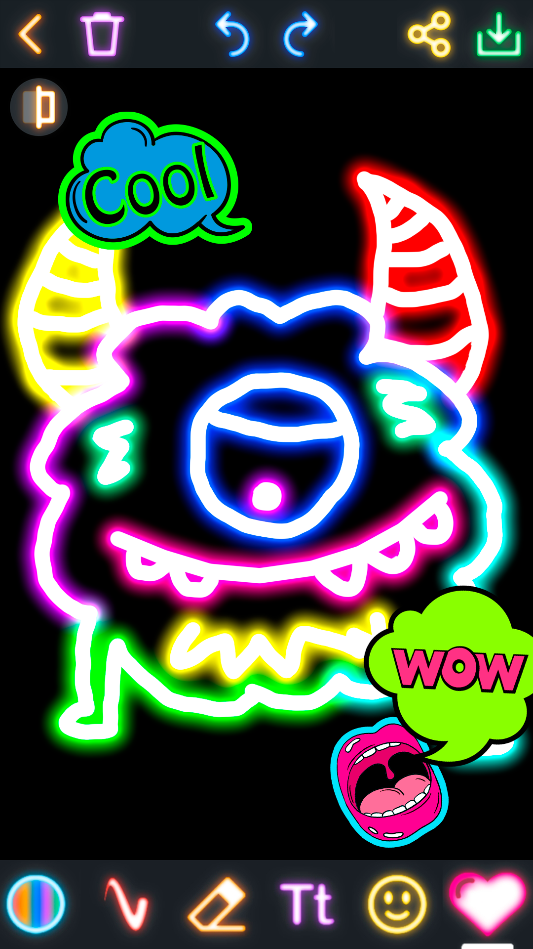 اسکرین شات 7 بازی Kids Drawing Doodle Game