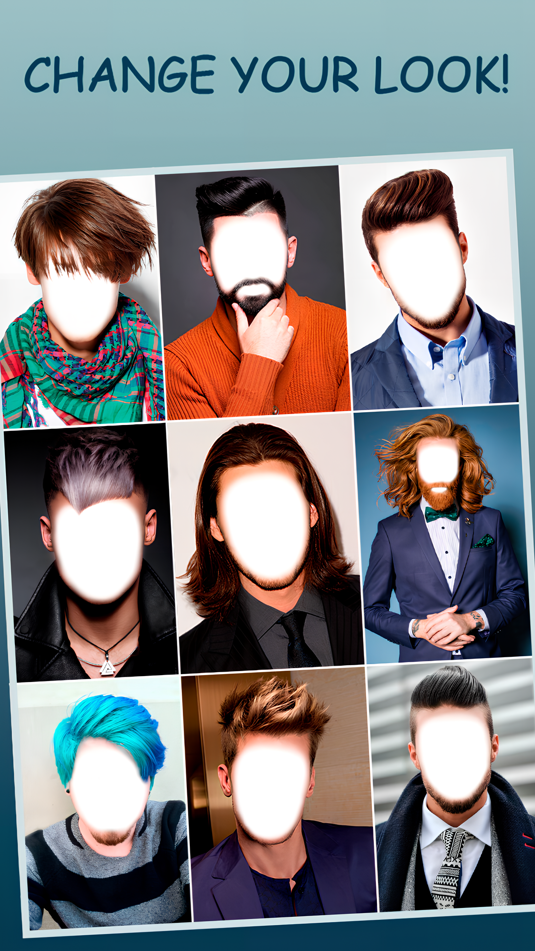 اسکرین شات 8 برنامه Boy Makeup App: Man Hairstyle