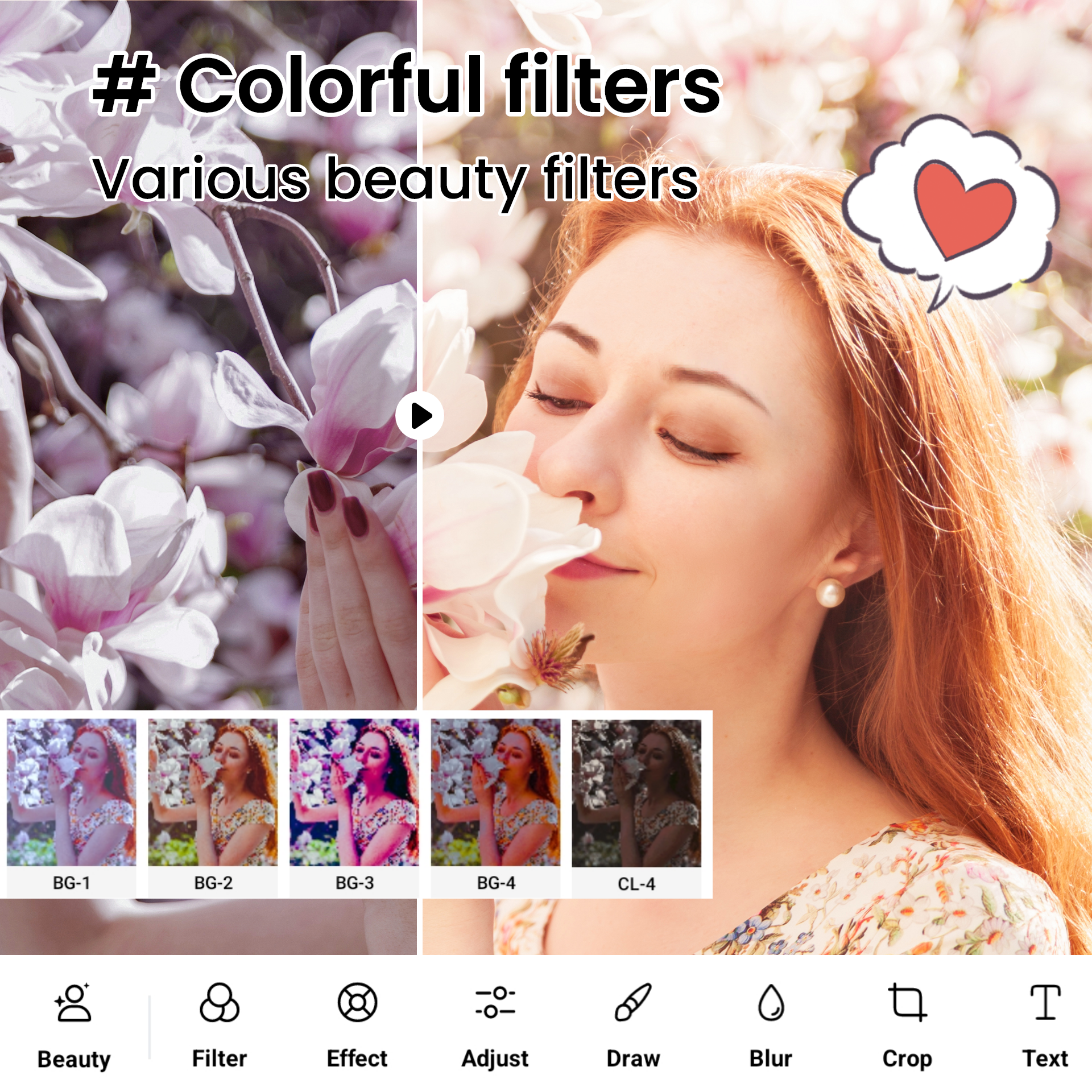 اسکرین شات 3 برنامه Photo Editor - Face Makeup