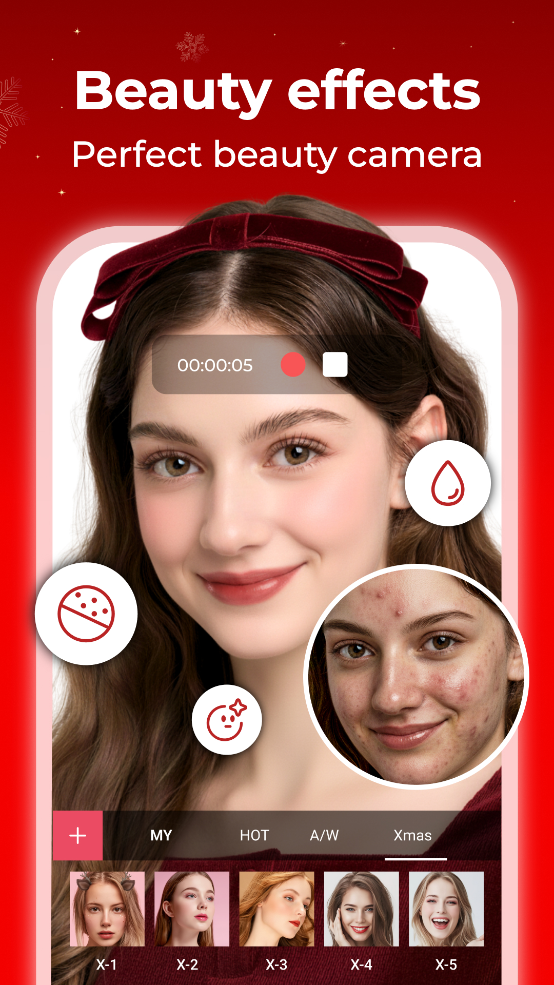 اسکرین شات 2 برنامه Photo Editor - Face Makeup