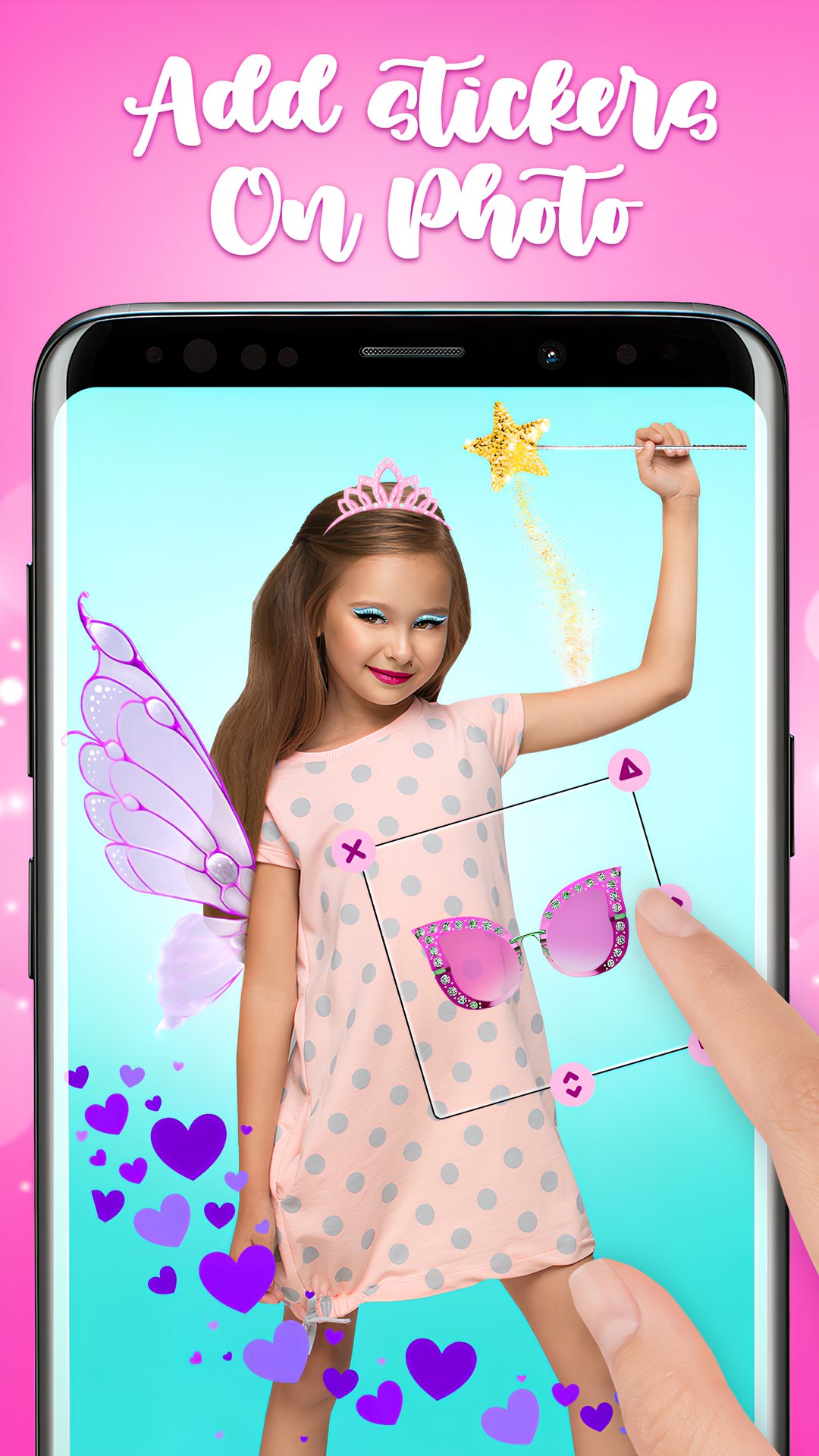 اسکرین شات 3 برنامه Beauty Plus Princess Camera