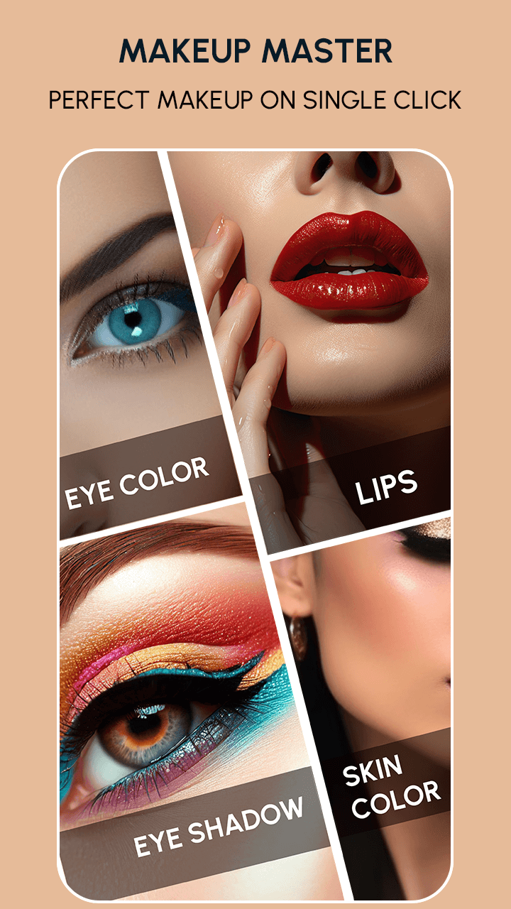 اسکرین شات 6 برنامه Beautify: Beauty makeup editor