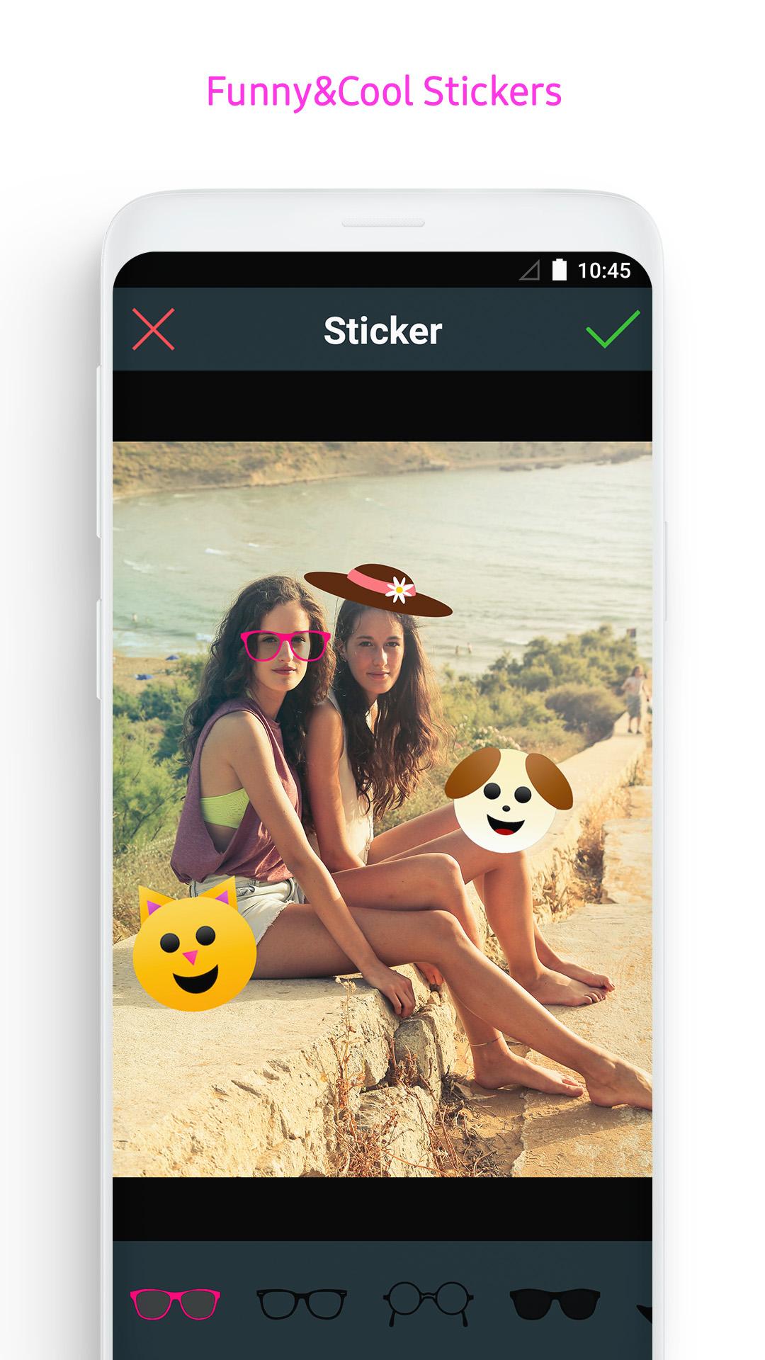 اسکرین شات 2 برنامه Photo Editor for Android™