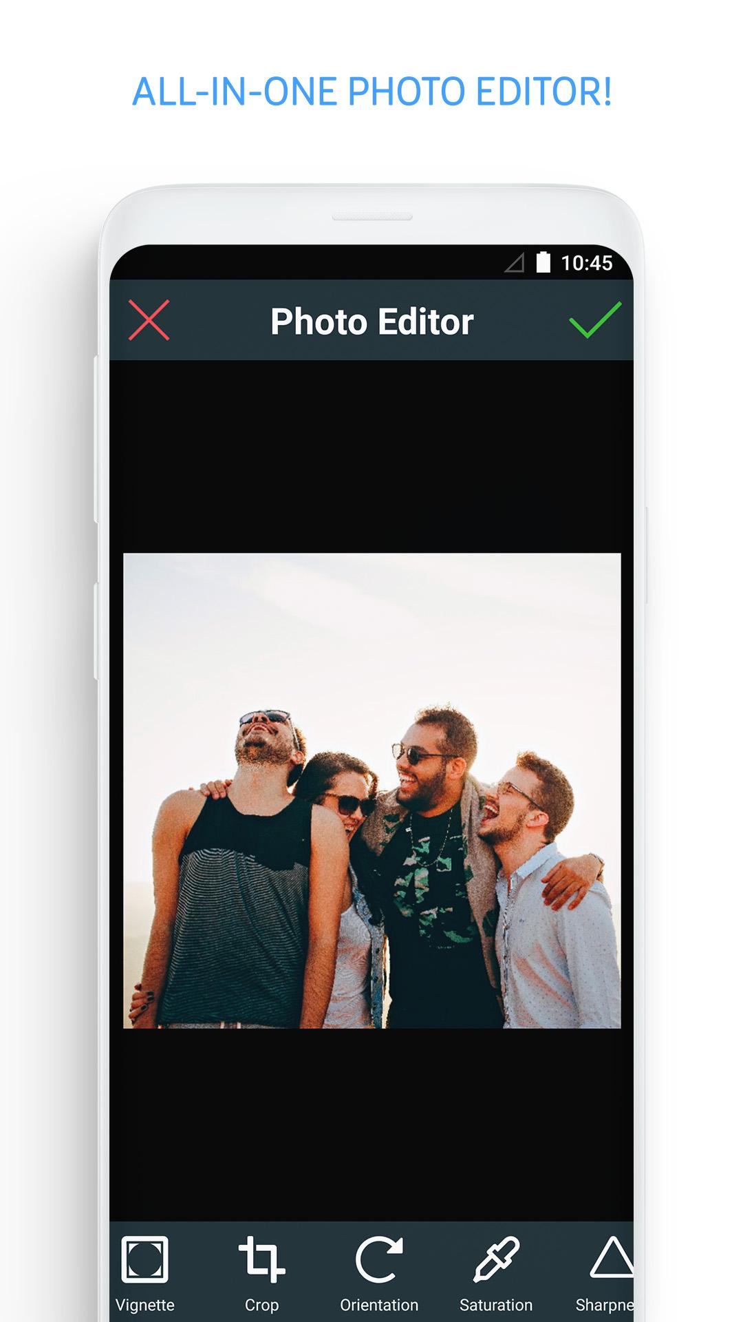 اسکرین شات 6 برنامه Photo Editor for Android™