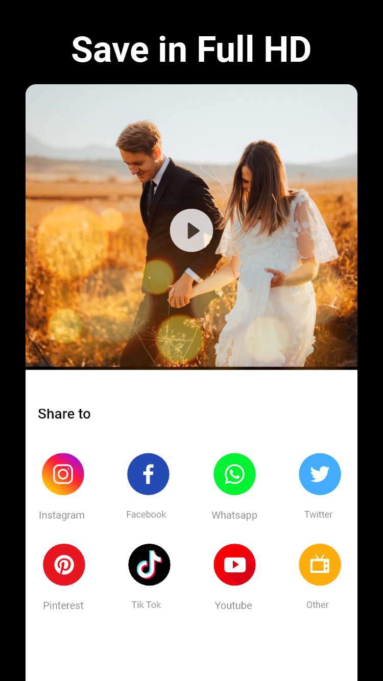 اسکرین شات 8 برنامه Music video maker