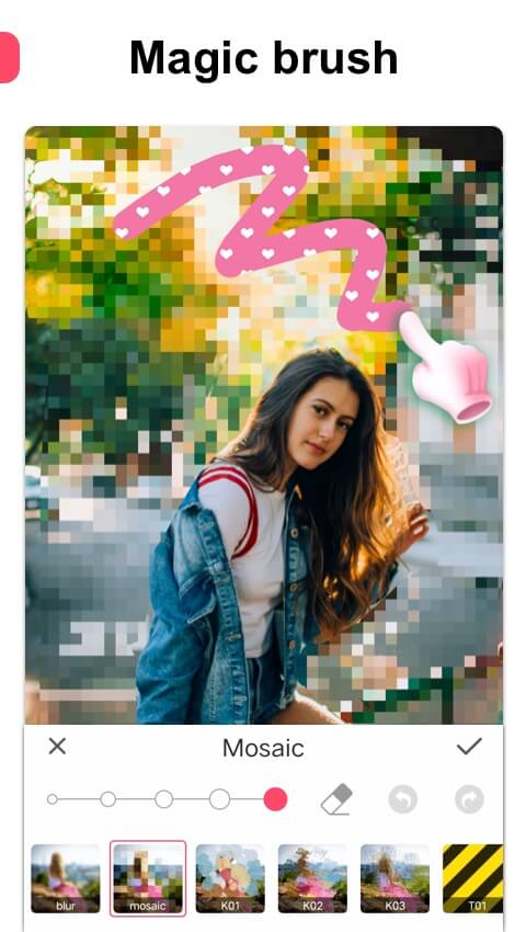 اسکرین شات 8 برنامه Square Pic - Blur Photo Editor