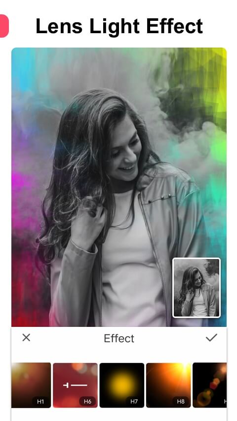 اسکرین شات 2 برنامه Square Pic - Blur Photo Editor