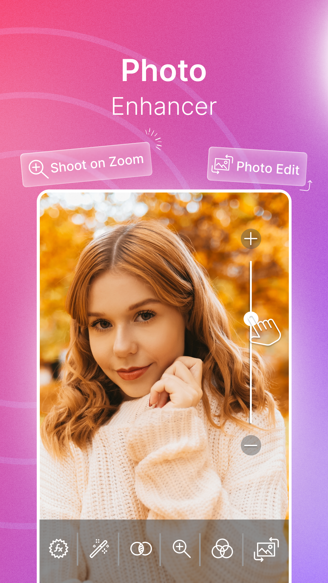 اسکرین شات 8 برنامه Photo Enhancer - Selfie Editor